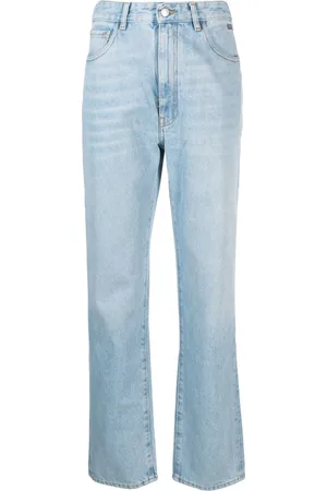 GCDS Choker rhinestone-embellished straight-leg jeans