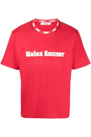 WALES BONNER Original logo-appliqu?? T-shirt
