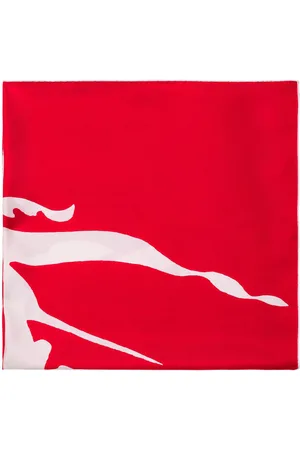Burberry EKD two-tone silk scarf