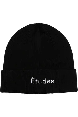 Etudes Logo-embroidered wool beanie