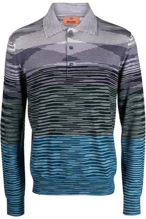 Missoni Striped wool polo shirt