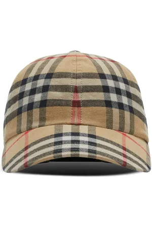 Burberry Nova-check cotton baseball cap
