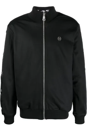 Philipp Plein Appliqu??-detail bomber jacket