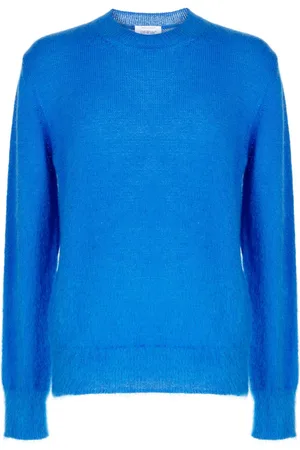 OFF-WHITE Arrows-intarsia crew-neck jumper