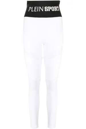 Philipp Plein Elasticated logo-waistband leggings