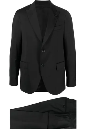 LARDINI Single-breasted two-piece wool suit
