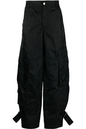 GCDS Monogram Ultracargo wide-leg trousers