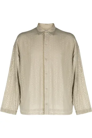 Off-Duty Banners floral-lace shirt