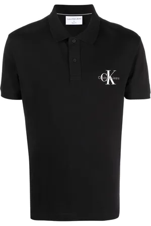 Calvin Klein Logo-print cotton polo shirt