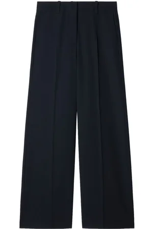 OFF-WHITE Wide-leg wool trousers