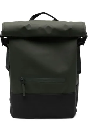 Rains Trail Rolltop colour-block backpack