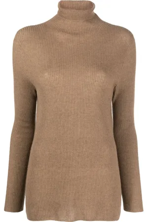 Fabiana Filippi Roll-neck ribbed-knit jumper