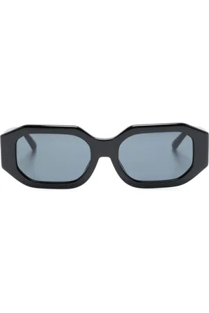 Linda Farrow X The Attico Blake geometric sunglasses