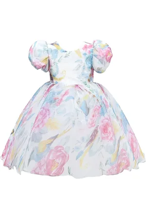 Tulleen Chablis floral-print dress