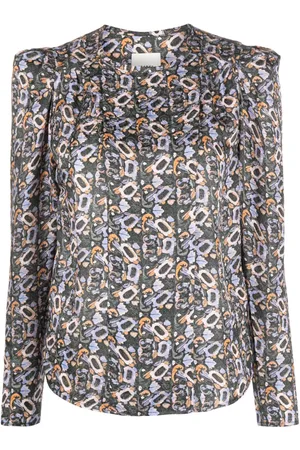 Isabel Marant Lensy floral-print blouse