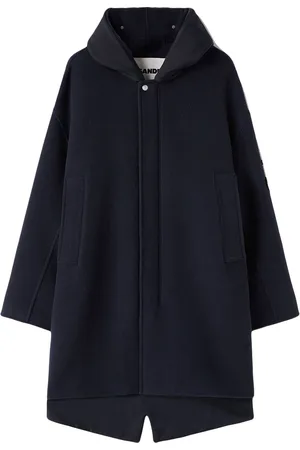 Jil Sander Classic-hood virgin wool parka