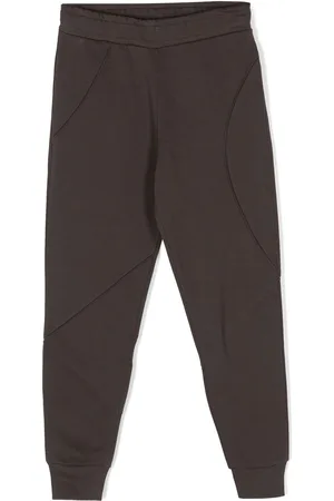 Emporio Armani Logo-embossed panelled track pants