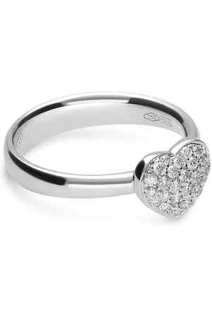 Leo Pizzo 18kt white gold Amore diamond ring