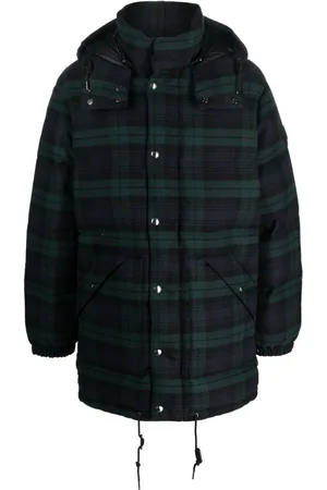 Ralph Lauren Boulder plaid-check coat