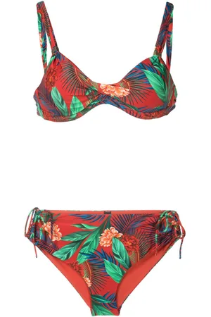 Lygia & Nanny Marcela floral-print bikini