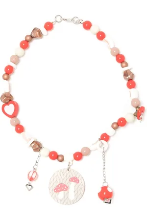 AMIR SLAMA Mushroom-pendant necklace
