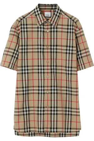 Burberry Vintage Check pattern cotton shirt