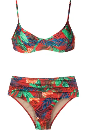 Lygia & Nanny Liliane floral-print bikini