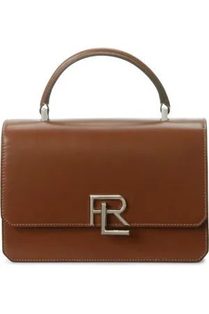 Ralph Lauren Logo-plaque leather crossbody bag