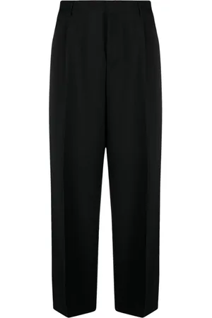 VERSACE Wool tailored trousers