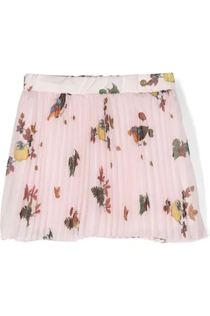Roberto Cavalli Floral-print elasticated skirt