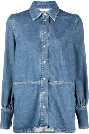 Ganni Future denim shirt