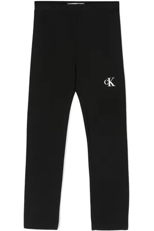 Calvin Klein Logo-print cotton leggings