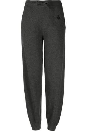 Isabel Marant Kira drawstring-waist knitted trousers