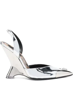 Philipp Plein Mirror 95mm pointed-toe pumps