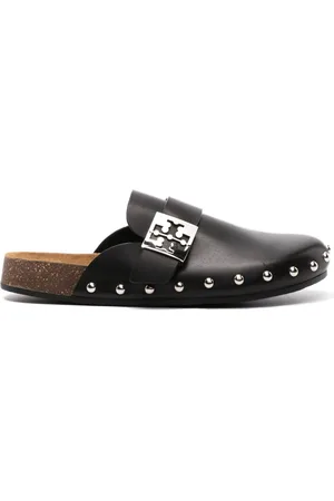 Tory Burch Mellow studded leather slippers
