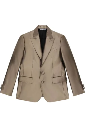 Dolce & Gabbana Single-breasted silk blazer