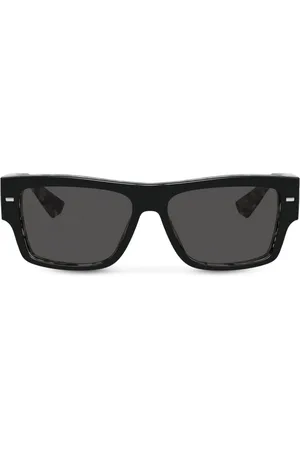Dolce & Gabbana Lusso Sartoriale rectangle-frame sunglasses