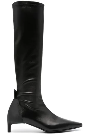 Courrèges Scuba Stretch 60mm leather boots