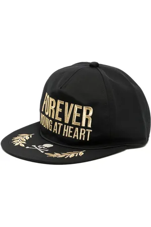MASTERMIND JAPAN Slogan-embroidered cap