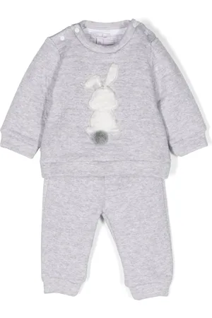 PATACHOU Rabbit-print cotton tracksuit set