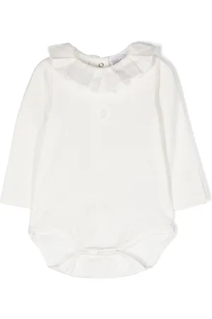 PATACHOU Frilled-collar cotton rompers