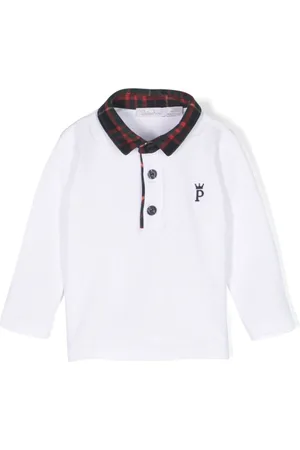 PATACHOU Long-sleeve cotton polo shirt