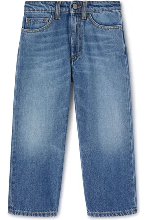 Palm Angels Logo-print cotton jeans