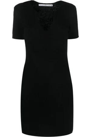 Alexander Wang Rope-detail knitted minidress