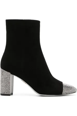 RENE CAOVILLA Bonnie 85mm suede boots