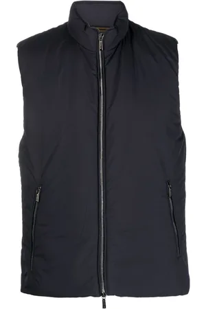 MOORER Sleeveless down gilet