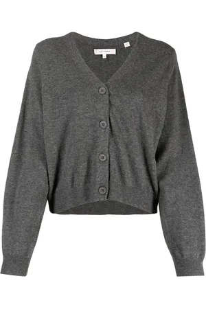 Chinti & Parker V-neck cropped wool cardigan