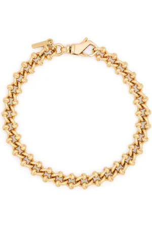 EMANUELE BICOCCHI Knot-detail -plated chain bracelet
