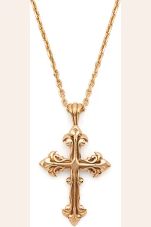 EMANUELE BICOCCHI Large Avelli cross necklace