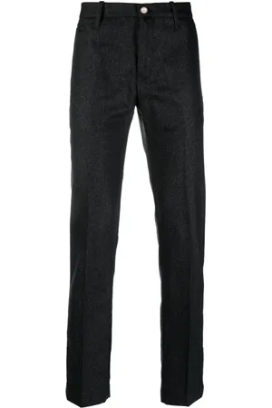 Jacob Cohen M??lange-effect tailored cotton trousers